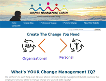 Tablet Screenshot of change-management-coach.com